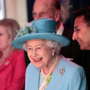 The Queen visits the Krishna Avanti School