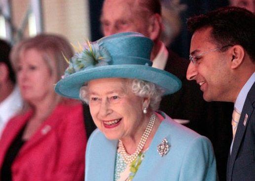 The Queen visits the Krishna Avanti School