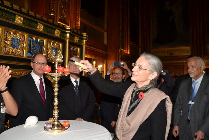 Diwali at the Speaker’s House in Parliament