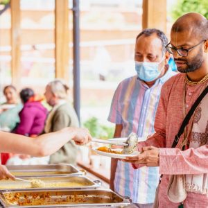 Sponsor a meal for all (prasadam seva)