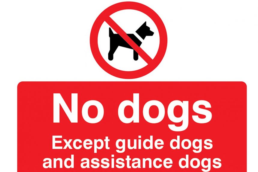 No Dogs allowed on site