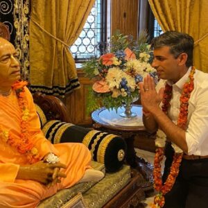Rishi Sunak’s visit to Bhaktivedanta Manor