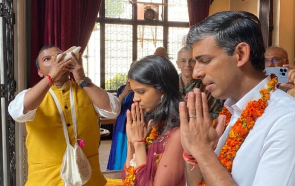 Rishi Sunak at Manor Janmashtami (7) Message from the Prime Minister marking Bhaktivedanta Manor’s 50th Anniversary year