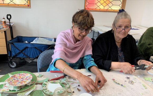 feaured mosiac 50th Anniversary Mosaic underway
