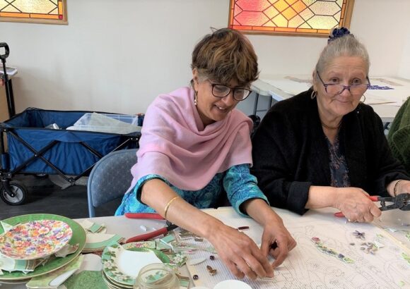 50th Anniversary Mosaic underway