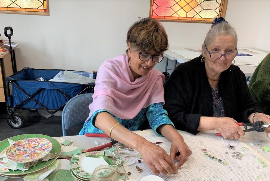 feaured mosiac 50th Anniversary Mosaic underway