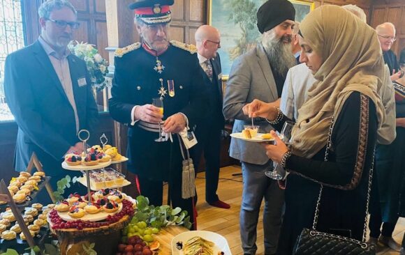 Lord Lieutenant of Hertfordshire hosts faith leaders event at Bhaktivedanta Manor