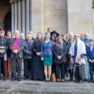 Joining local faiths to pray for peace