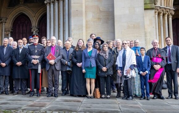 Joining local faiths to pray for peace