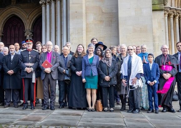 Joining local faiths to pray for peace