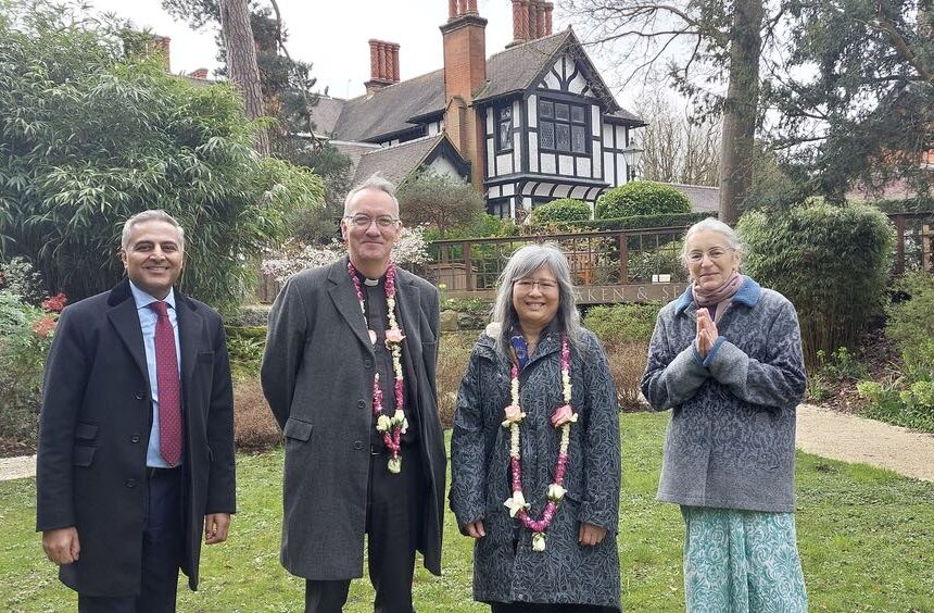 Welcoming senior representatives of the Church of England