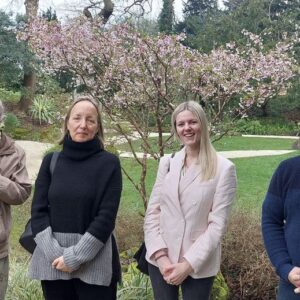 Representatives for Olivia Harrison spend day at Bhaktivedanta Manor