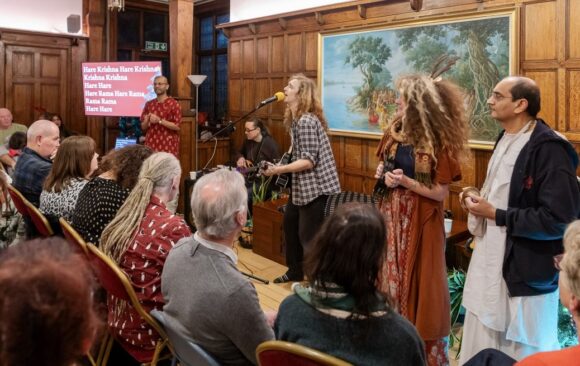 kw cover Krishna Wisdom’s Christmas Party