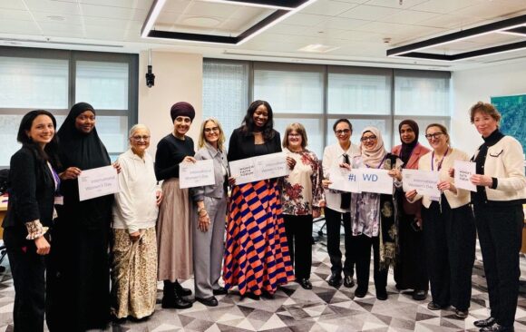 group photo womens day Outstanding Faith Workers