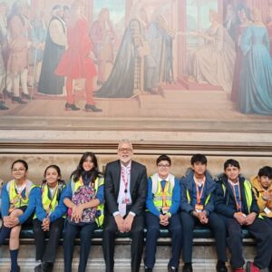 Parliament pic Hare Krishna Primary School Visits Parliament