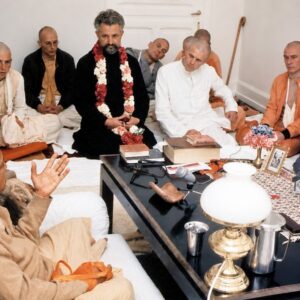 Srila-Prabhupada-meets-with-Father-Emanuel-Jungclausen-1974 The Danger of Sectarian Vision and the need for good Interfaith relations