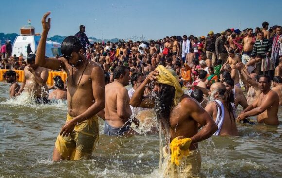 Devotee in Mahā Kumbha Melā documentary