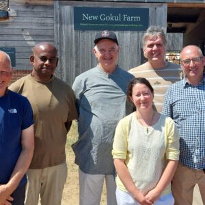 Skanda Vale Delegation Visits New Gokul