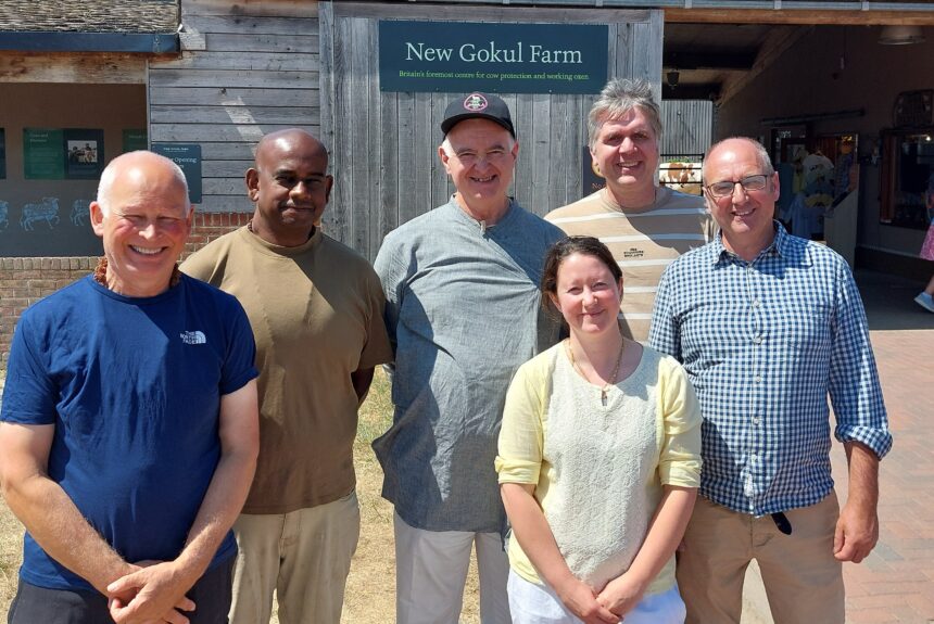 skanda guests Skanda Vale Delegation Visits New Gokul
