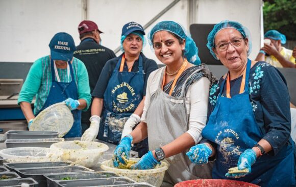 Volunteering Spirit Shines at Janmashtami Celebration